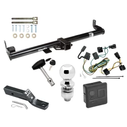 Trailer Tow Hitch For 98-06 Jeep Wrangler TJ All Models Deluxe Package Wiring 2" Ball and Lock