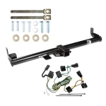 Trailer Tow Hitch For 98-06 Jeep Wrangler TJ All Models w/ Wiring Harness Kit