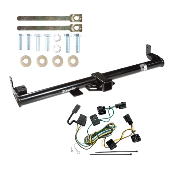 Trailer Tow Hitch For 98-06 Jeep Wrangler TJ All Models w/ Wiring Harness Kit