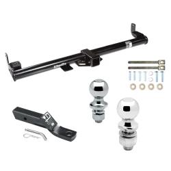 Trailer Tow Hitch For 97-06 Jeep Wrangler TJ All Models Receiver w/ 1-7/8" and 2" Ball
