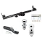 Trailer Tow Hitch For 97-06 Jeep Wrangler TJ All Models Receiver w/ 1-7/8" and 2" Ball