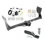 Trailer Tow Hitch For 15-18 Ford Edge SE & SEL Package w/ Wiring and 1-7/8" Ball