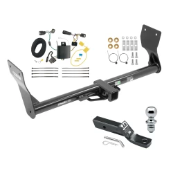 Trailer Tow Hitch For 15-18 Ford Edge SE & SEL Package w/ Wiring and 1-7/8" Ball