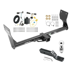 Trailer Tow Hitch For 15-18 Ford Edge SE & SEL Package w/ Wiring and 2" Ball