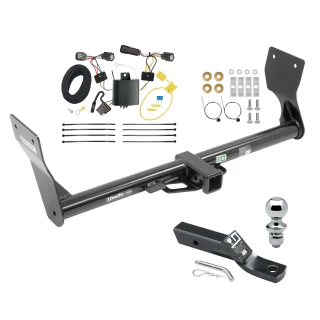 Trailer Tow Hitch For 15-18 Ford Edge Sport & Titanium Complete Package w/ Wiring and 1-7/8" Ball