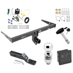 Trailer Tow Hitch For 15-18 Audi Q3 Deluxe Package Wiring 2" Ball and Lock