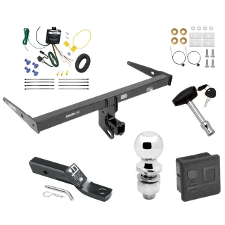 Trailer Tow Hitch For 15-18 Audi Q3 Deluxe Package Wiring 2" Ball and Lock