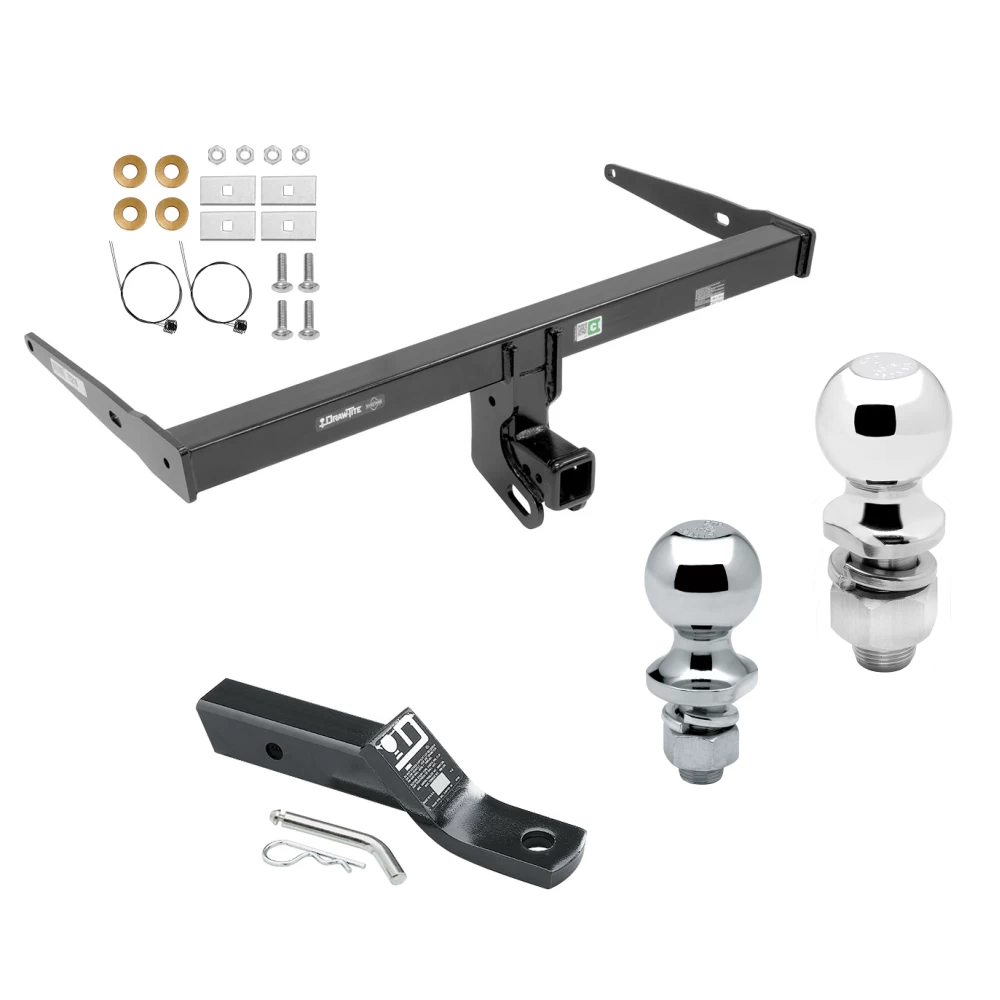 Trailer Tow Hitch For 15-18 Audi Q3 Receiver w/ 1-7/8" and 2" Ball