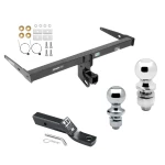 Trailer Tow Hitch For 15-18 Audi Q3 Receiver w/ 1-7/8" and 2" Ball
