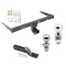 Trailer Tow Hitch For 15-18 Audi Q3 Receiver w/ 1-7/8" and 2" Ball