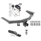 Trailer Tow Hitch For 16-22 Honda Pilot All Models Complete Package w/ Wiring and 1-7/8" Ball