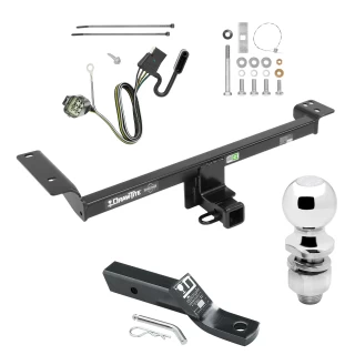 Trailer Tow Hitch For 12-19 Land Rover Range Rover Evoque Complete Package w/ Wiring and 2" Ball