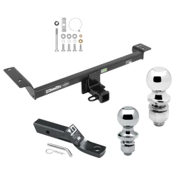 Trailer Tow Hitch For 12-19 Land Rover Range Rover Evoque Receiver w/ 1-7/8" and 2" Ball