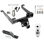 Trailer Tow Hitch For 14-21 Land Rover Range Rover Sport Complete Package w/ Wiring and 2" Ball