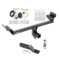 Trailer Tow Hitch For 16-18 Lincoln MKX All Models Complete Package w/ Wiring and 2" Ball