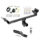 Trailer Tow Hitch For 16-18 Lincoln MKX All Models Complete Package w/ Wiring and 2" Ball