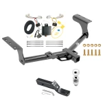 Trailer Tow Hitch For 13-18 Toyota RAV4 All Models Complete Package w/ Wiring and 2" Ball