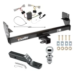Custom Fit Trailer Hitch Wiring Harness (Plug & Play) 2" Drop Ball-Mount w/ Pin/Clip 1-7/8" Chrome Ball Installation Hardware Installation Instructions 75236 118496 23 63816 Draw-Tite Trailer Tow Hitch 05-15 Toyota Tacoma Except X-Runner Co Trailer Tow Hitch For 05-15 Toyota Tacoma Except X-Runner Complete Package w/ Wiring and 1-7/8" Ball
