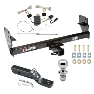 Trailer Tow Hitch For 05-15 Toyota Tacoma Complete Package w/ Wiring and 1-7/8" Ball