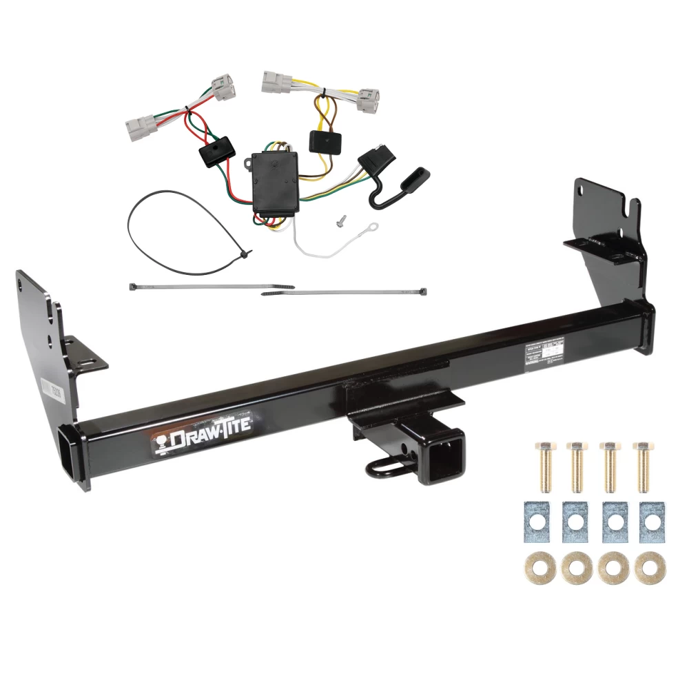 Trailer Tow Hitch For 05-15 Toyota Tacoma w/ Wiring Harness Kit