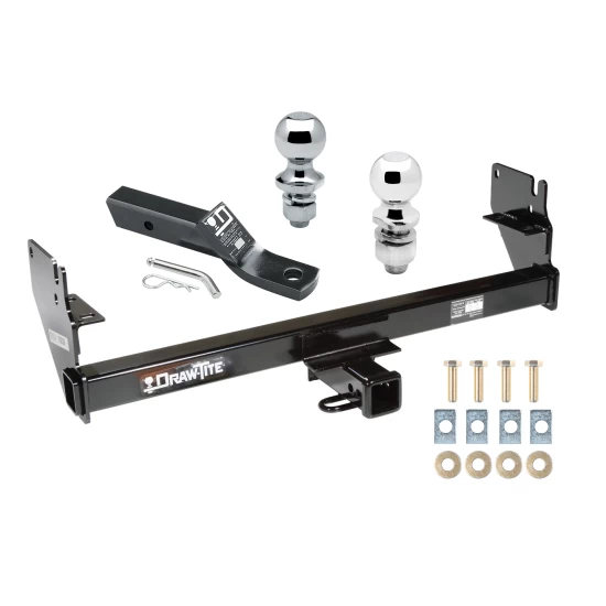 Custom Fit Trailer Hitch 2" Drop Ball-Mount w/ Pin/Clip 1-7/8" and 2" Chrome Ball Installation Hardware Installation Instructions 75236 23 63845 63816 Draw-Tite Trailer Tow Hitch 05-15 Toyota Tacoma Except X-Runner Receiver 1-7/8" and Trailer Tow Hitch For 05-15 Toyota Tacoma Except X-Runner Receiver w/ 1-7/8" and 2" Ball