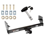 Trailer Tow Hitch For 05-13 Toyota Tacoma Except X-Runner 13-15 All Models w/ Security Lock Pin Key