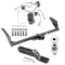 Trailer Tow Hitch For  04-10 Toyota Sienna Complete Package w/ Wiring and 2" Ball