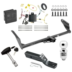 Trailer Tow Hitch For 11-14 Toyota Sienna (15-20 SE ONLY) w/ Wiring 2" Ball Lock