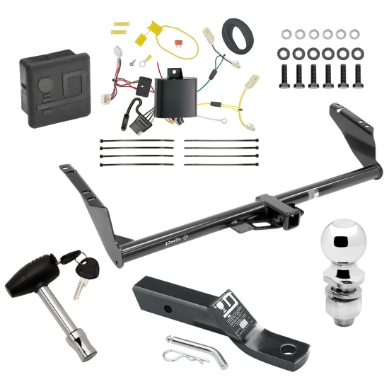 Trailer Tow Hitch For 11-14 Toyota Sienna (15-20 SE ONLY) w/ Wiring 2" Ball Lock