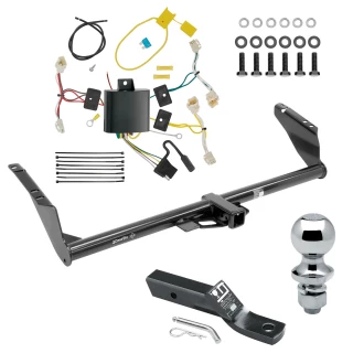 Trailer Tow Hitch For 15-20 Toyota Sienna Exc SE Complete Package w/ Wiring and 1-7/8" Ball