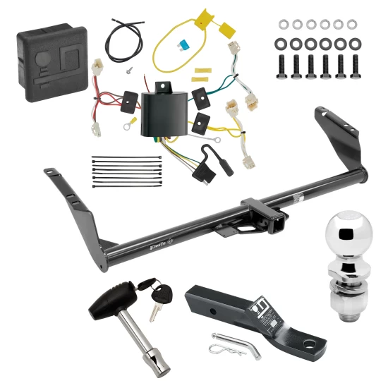 Trailer Tow Hitch For 15-20 Toyota Sienna Exc SE Deluxe Package Wiring 2" Ball and Lock
