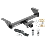 Trailer Tow Hitch For 16-23 Toyota Tacoma Receiver w/ 1-7/8" and 2" Ball