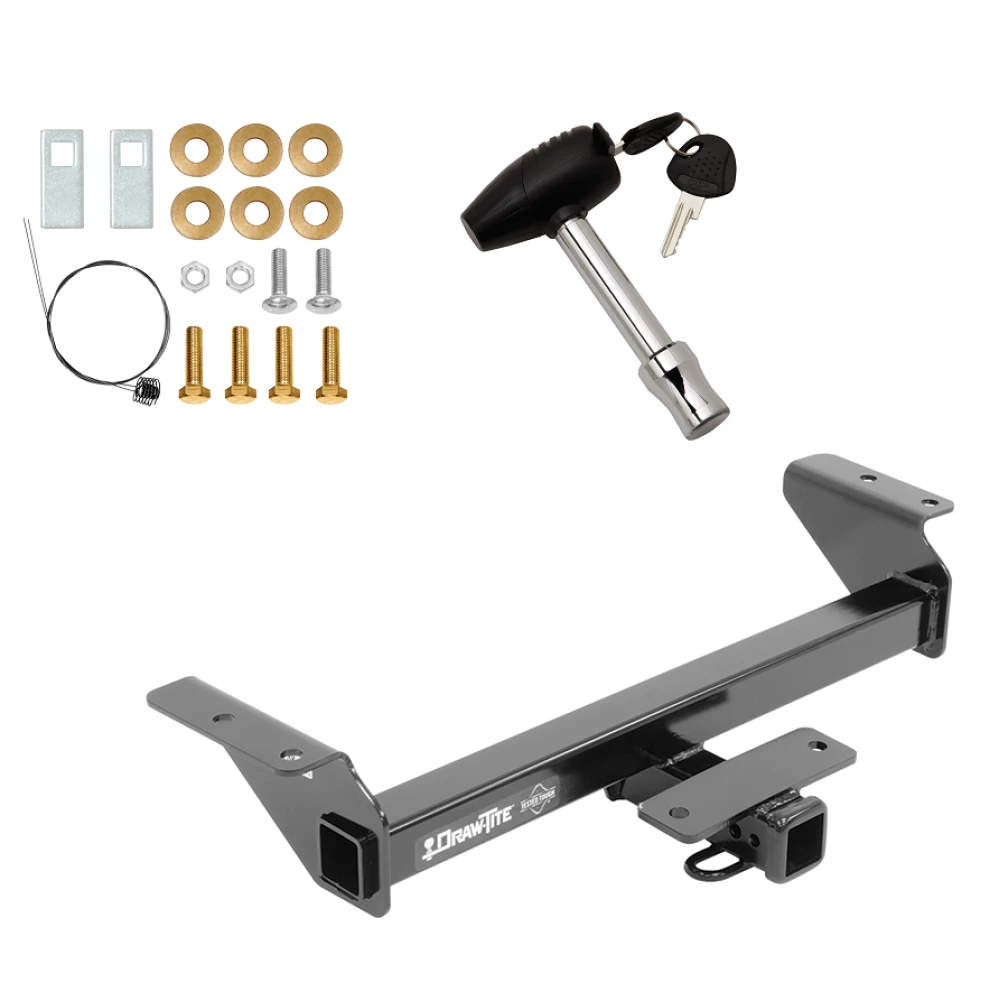 Trailer Tow Hitch For 16-23 Toyota Tacoma w/ Security Lock Pin Key