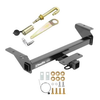 Trailer Tow Hitch For 16-23 Toyota Tacoma Class 3 2" Towing Receiver w/ J-Pin Anti-Rattle Lock