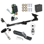 Trailer Tow Hitch For 99-04 Honda Odyssey All Models Deluxe Package Wiring 2" Ball and Lock
