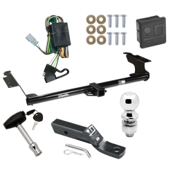 Trailer Tow Hitch For 99-04 Honda Odyssey All Models Deluxe Package Wiring 2" Ball and Lock