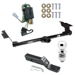 Trailer Tow Hitch For 99-04 Honda Odyssey All Models Complete Package w/ Wiring and 2" Ball