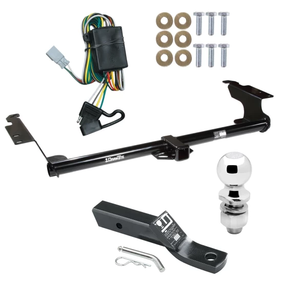 Trailer Tow Hitch For 99-04 Honda Odyssey All Models Complete Package w/ Wiring and 2" Ball