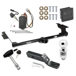 Trailer Tow Hitch For 05-10 Honda Odyssey All Models Deluxe Package Wiring 2" Ball and Lock