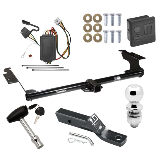 Trailer Tow Hitch For 05-10 Honda Odyssey All Models Deluxe Package Wiring 2" Ball and Lock