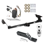 Trailer Tow Hitch For 05-10 Honda Odyssey All Models Complete Package w/ Wiring and 2" Ball