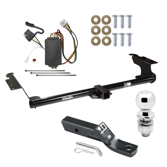 Trailer Tow Hitch For 05-10 Honda Odyssey All Models Complete Package w/ Wiring and 2" Ball