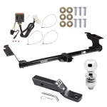 Trailer Tow Hitch For 11-17 Honda Odyssey All Models Complete Package w/ Wiring and 2" Ball