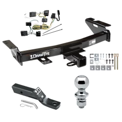 Trailer Tow Hitch For 05-09 Pontiac Montana Chevy Uplander 05-07 Buick Terraza Saturn Relay Complete Package w/ Wiring and 1-7/8" Ball