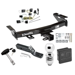 Trailer Tow Hitch For 05-09 Pontiac Montana Chevy Uplander 05-07 Buick Terraza Saturn Relay Deluxe Package Wiring 2" Ball and Lock