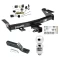 Trailer Tow Hitch For 05-09 Pontiac Montana Chevy Uplander 05-07 Buick Terraza Saturn Relay Complete Package w/ Wiring and 2" Ball