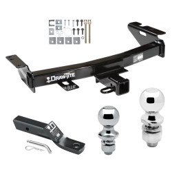 Trailer Tow Hitch For 97-09 Terraza Uplander Venture Montana Trans Sport Relay Receiver w/ 1-7/8" and 2" Ball