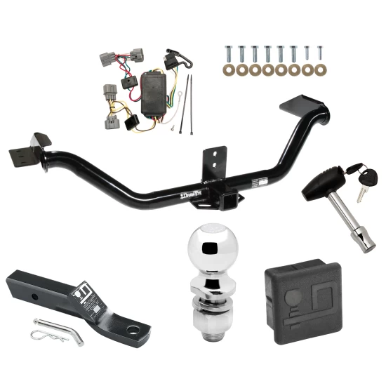 Trailer Tow Hitch For 06-14 Honda Ridgeline All Models Deluxe Package Wiring 2" Ball and Lock