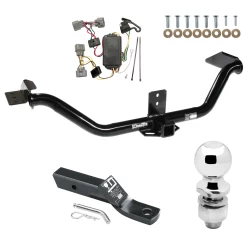 Trailer Tow Hitch For 06-14 Honda Ridgeline All Models Complete Package w/ Wiring and 2" Ball