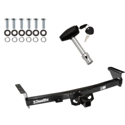 Trailer Tow Hitch For 05-26 Nissan Frontier 09-12 Suzuki Equator w/ Security Lock Pin Key